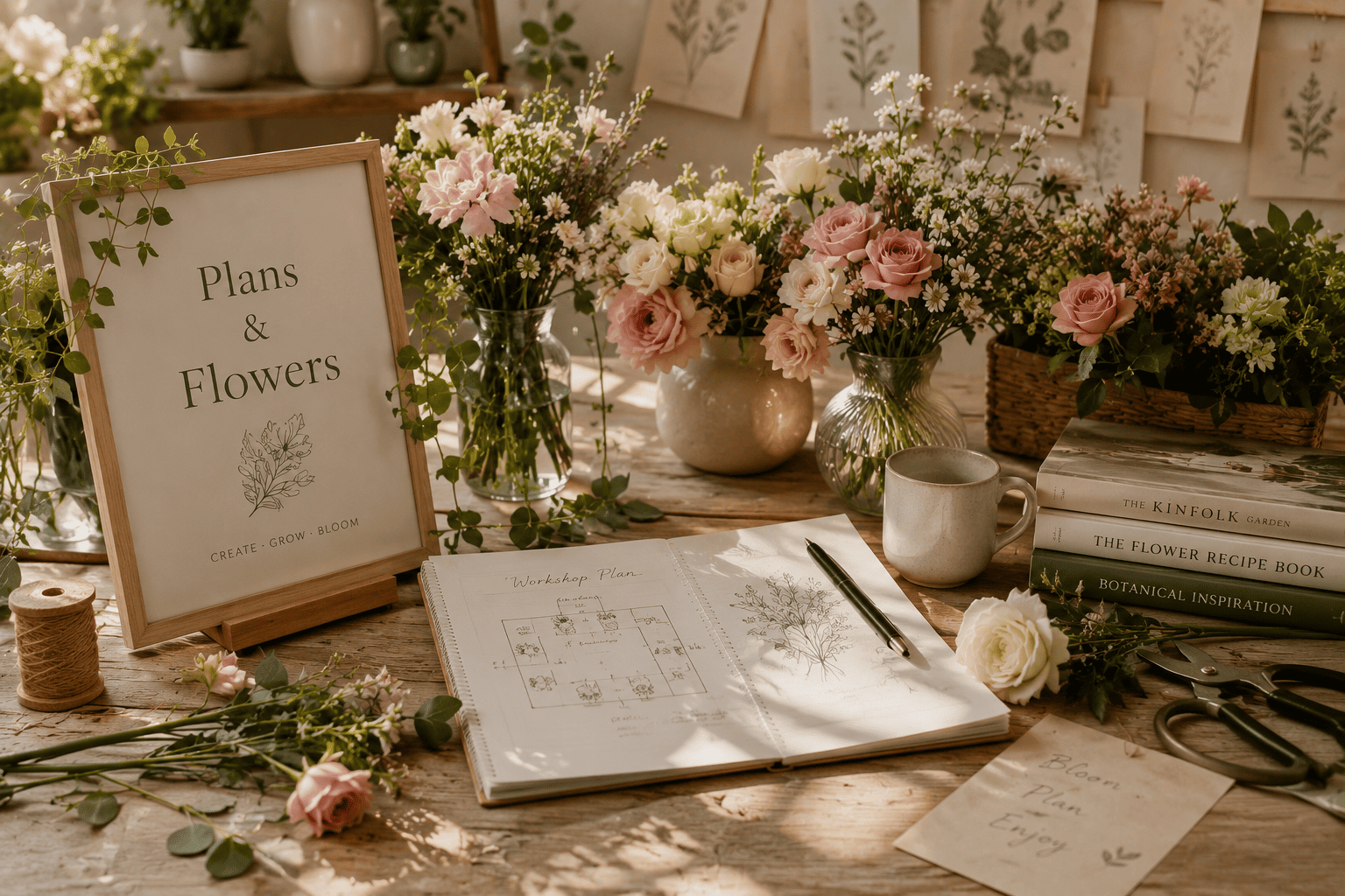 Workshop floral